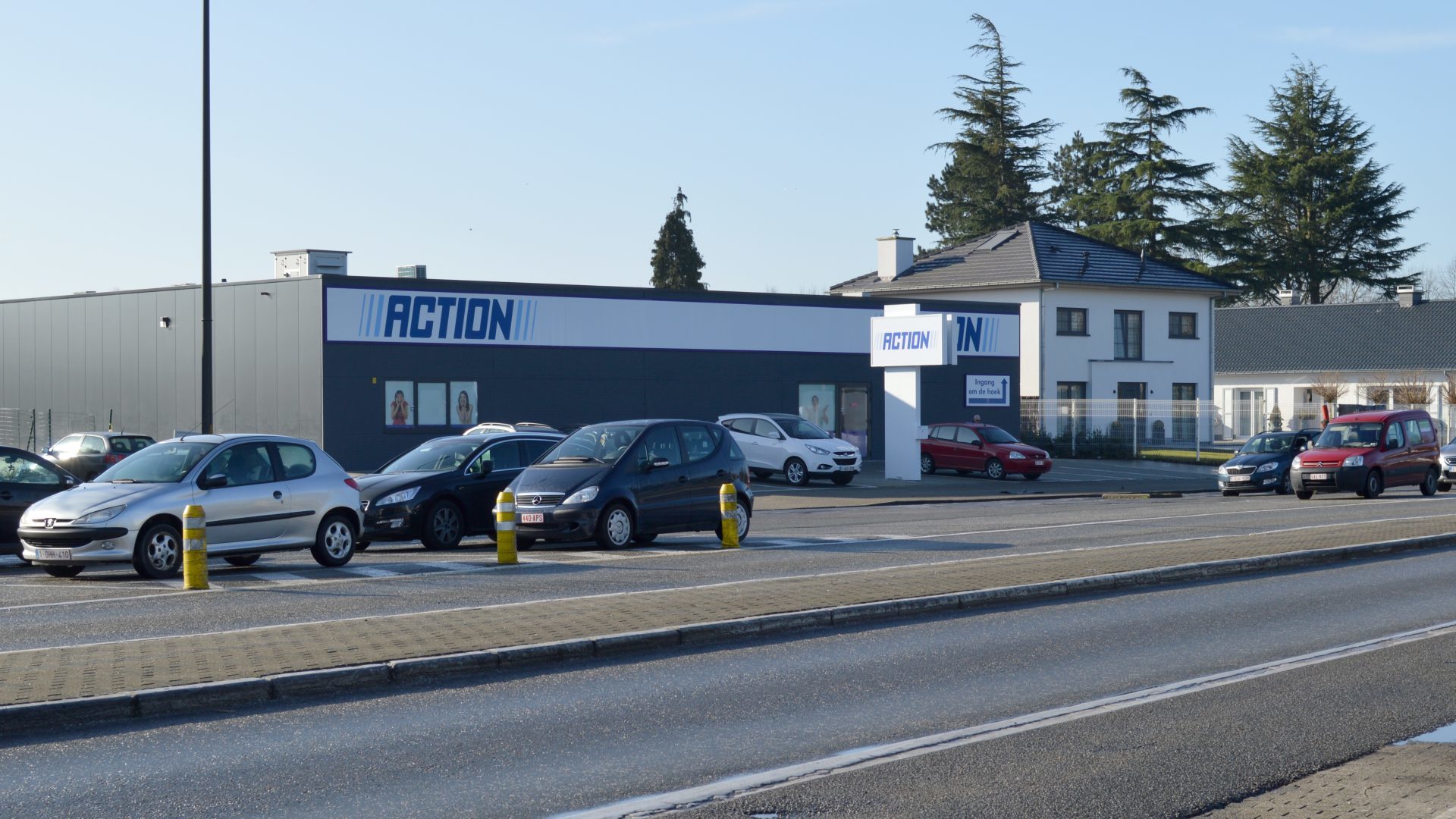 De Action winkel in Overmere