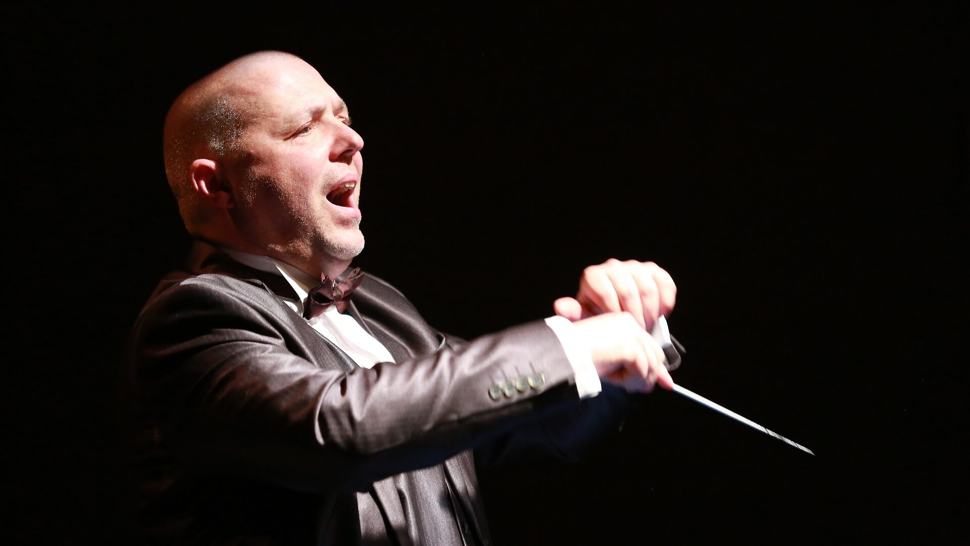 Dirigent van het Koningsconcert Marc Dufour