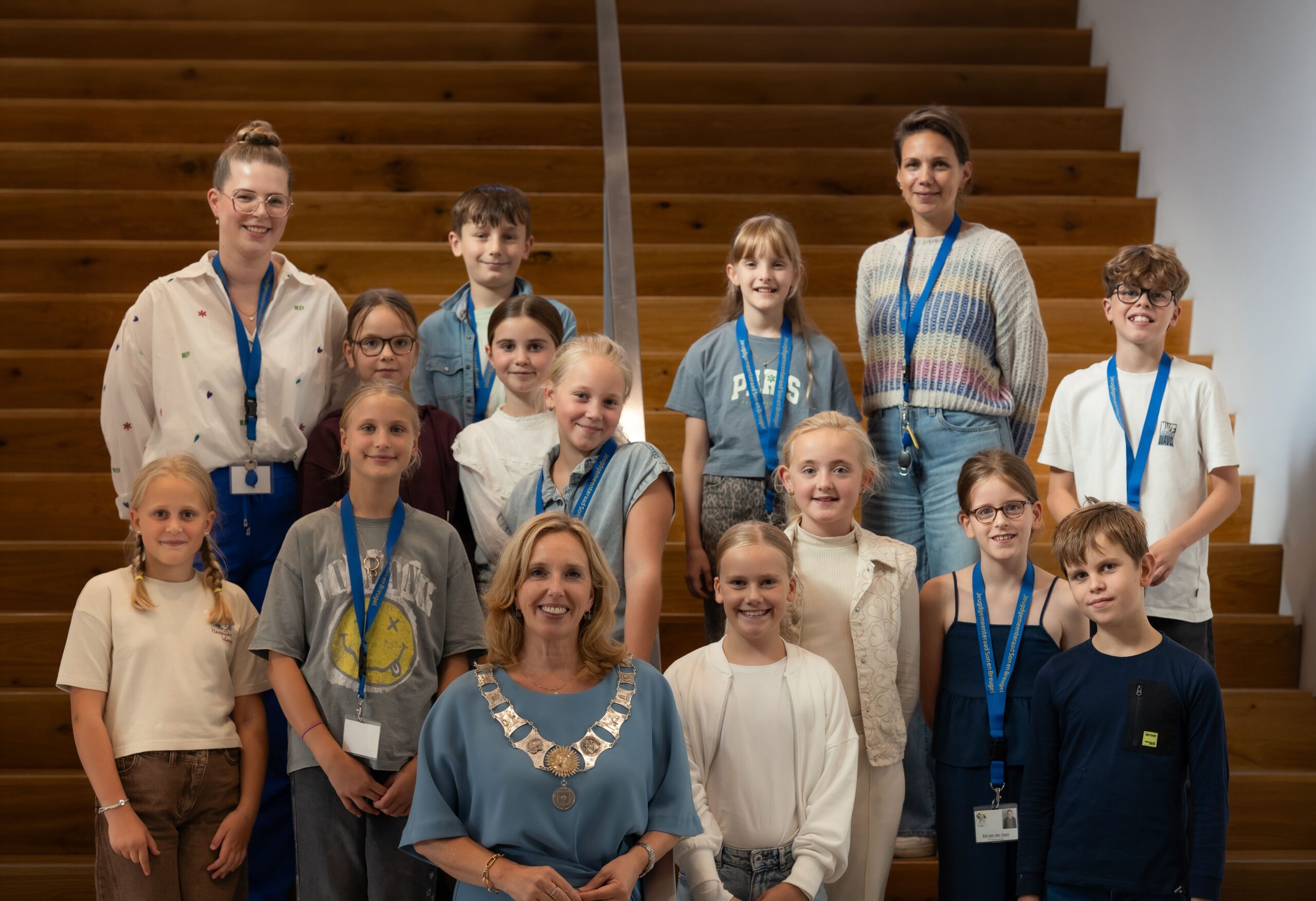 Groepsfoto Jeugdgemeenteraad 2026-2027