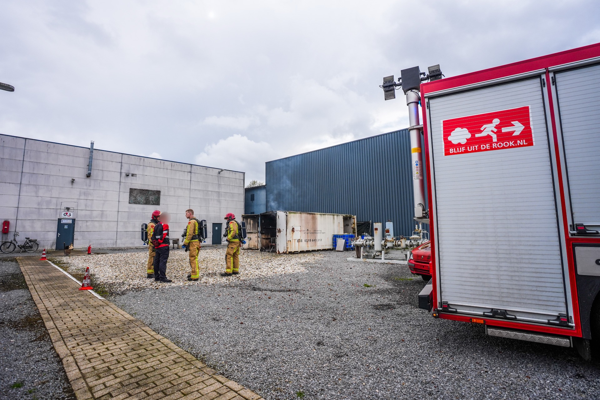 Demonstratie vetbrand loopt uit de hand op Ekkersrijt