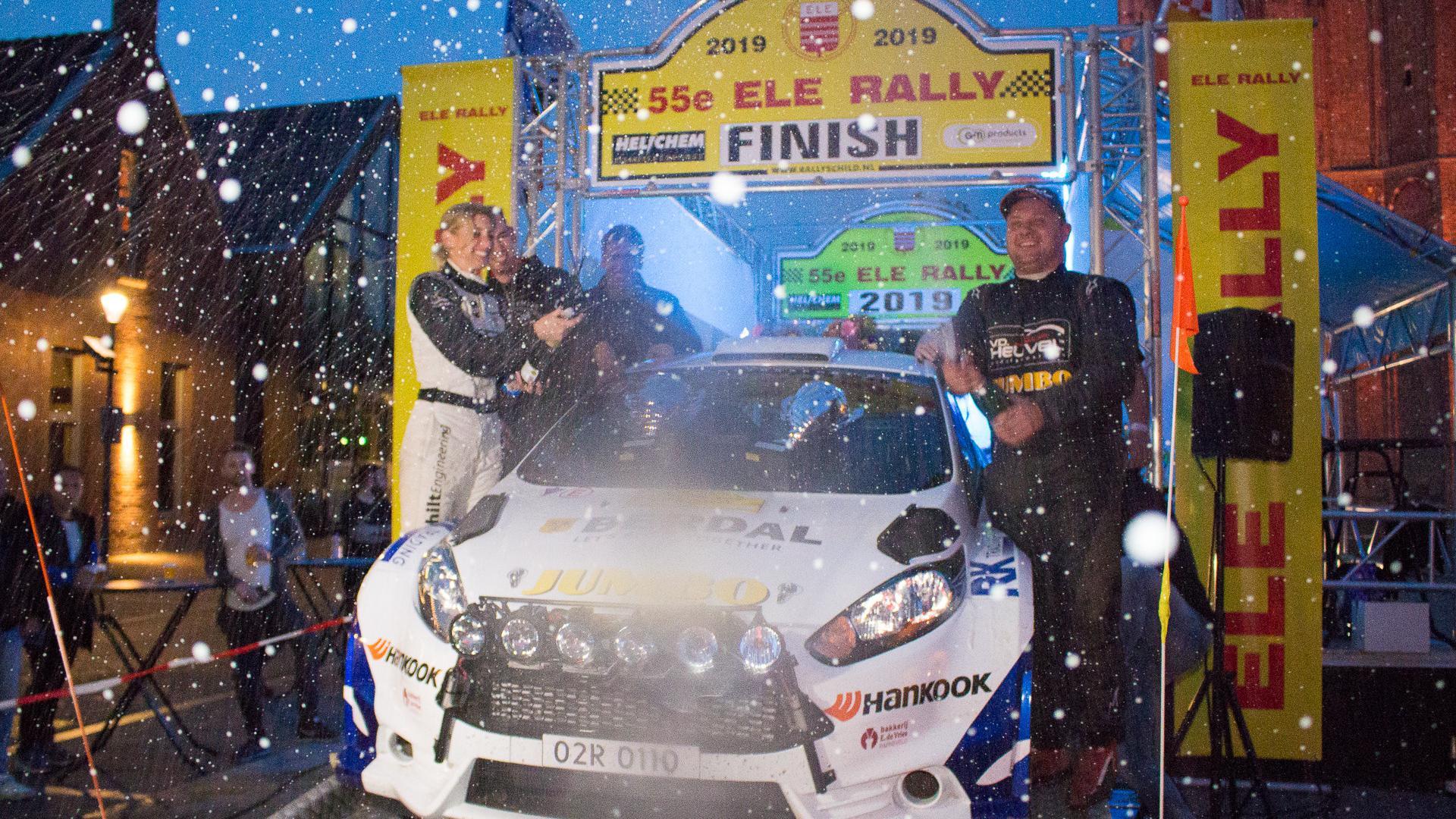 Jasper van den Heuvel en Lisette Bakker winnen de 55e ELE Rally