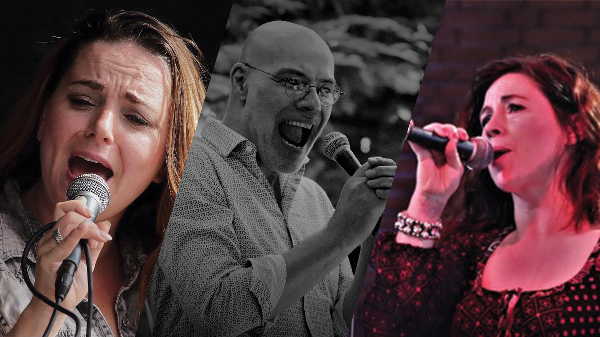 Marsha van der Aa, Franklin van de Tillaart en Susan Kranen, artiesten bij het Koningsnachtconcert