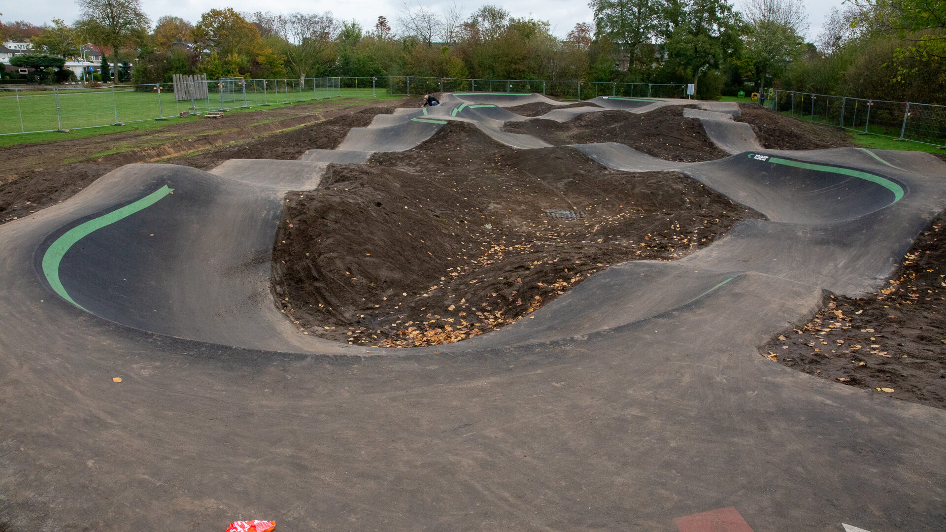 Start aanleg pumptrack start 17 november
