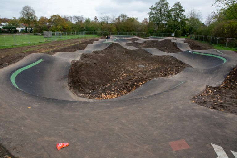 Start aanleg pumptrack start 17 november