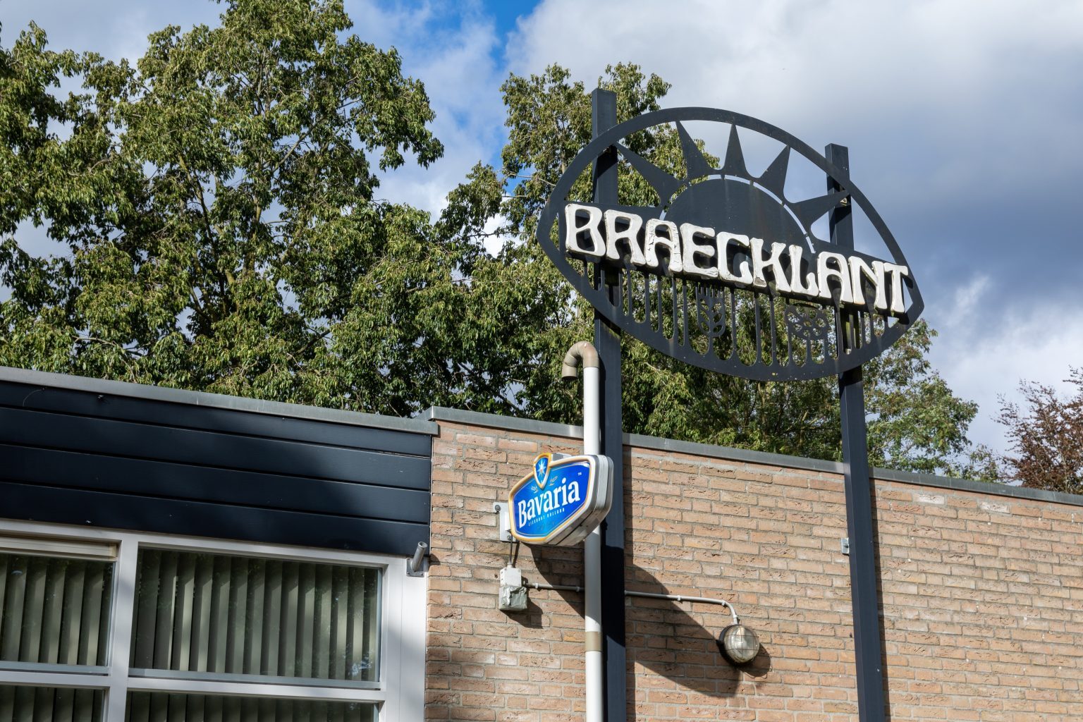 Het bord Braecklant