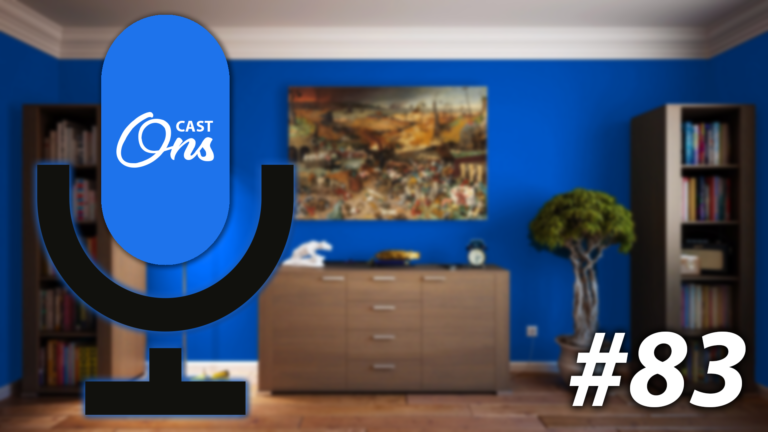 De set van Onscast, de podcast van Ons Son en Breugel