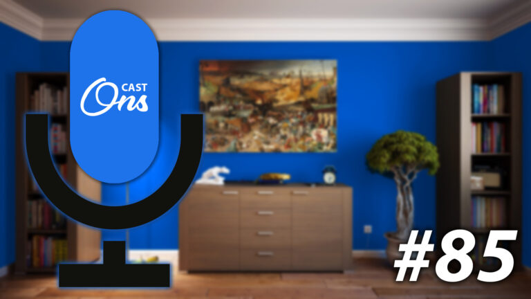 De set van Onscast, de podcast van Ons Son en Breugel