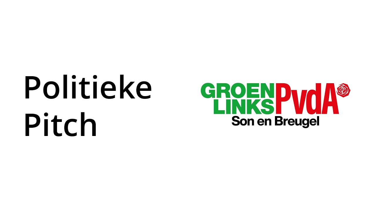 Politieke Pitch: Steven Grevink – GroenLinks/PvdA Son en Breugel