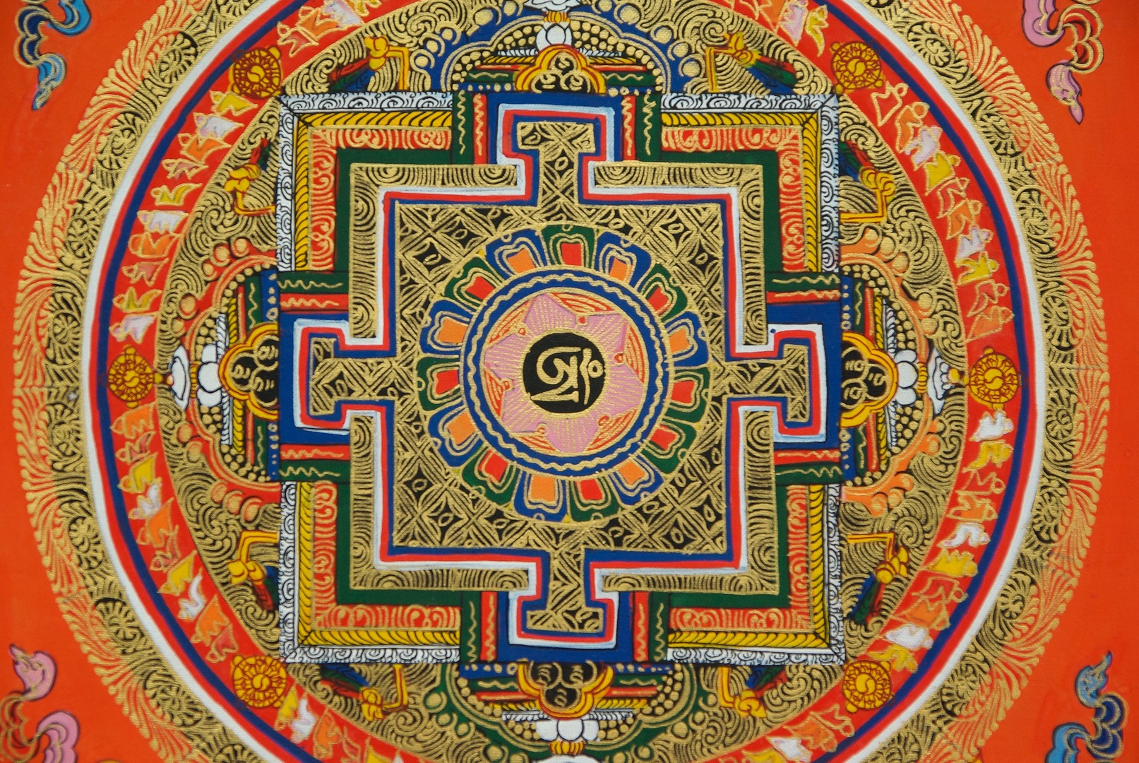 Berthy tekent mandala's, en leert het nu ook aan anderen